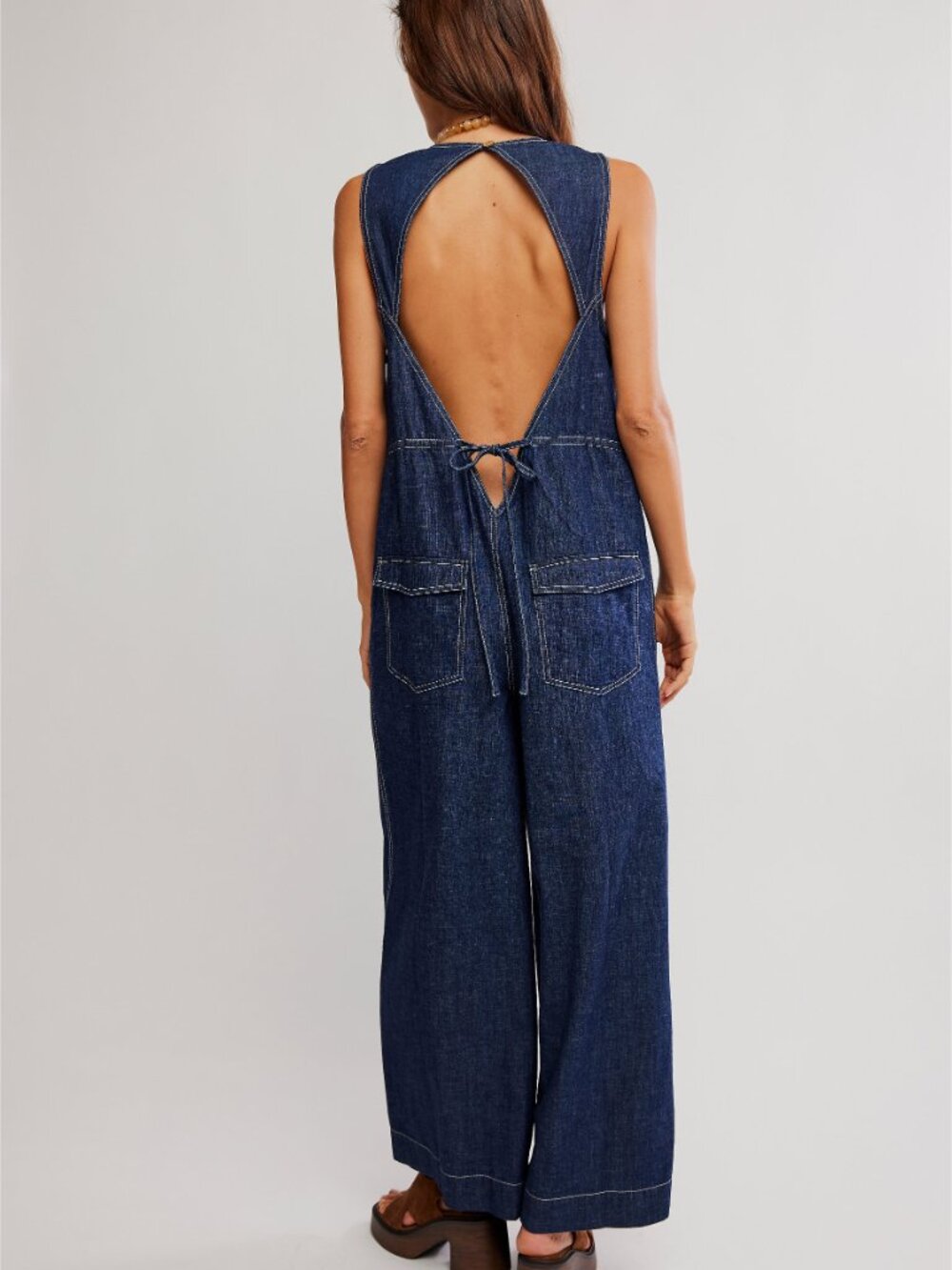 🆕 FREE PEOPLE We The Free Do No Wrong Jumpsuit / Chemistry - Picture 3 of 6